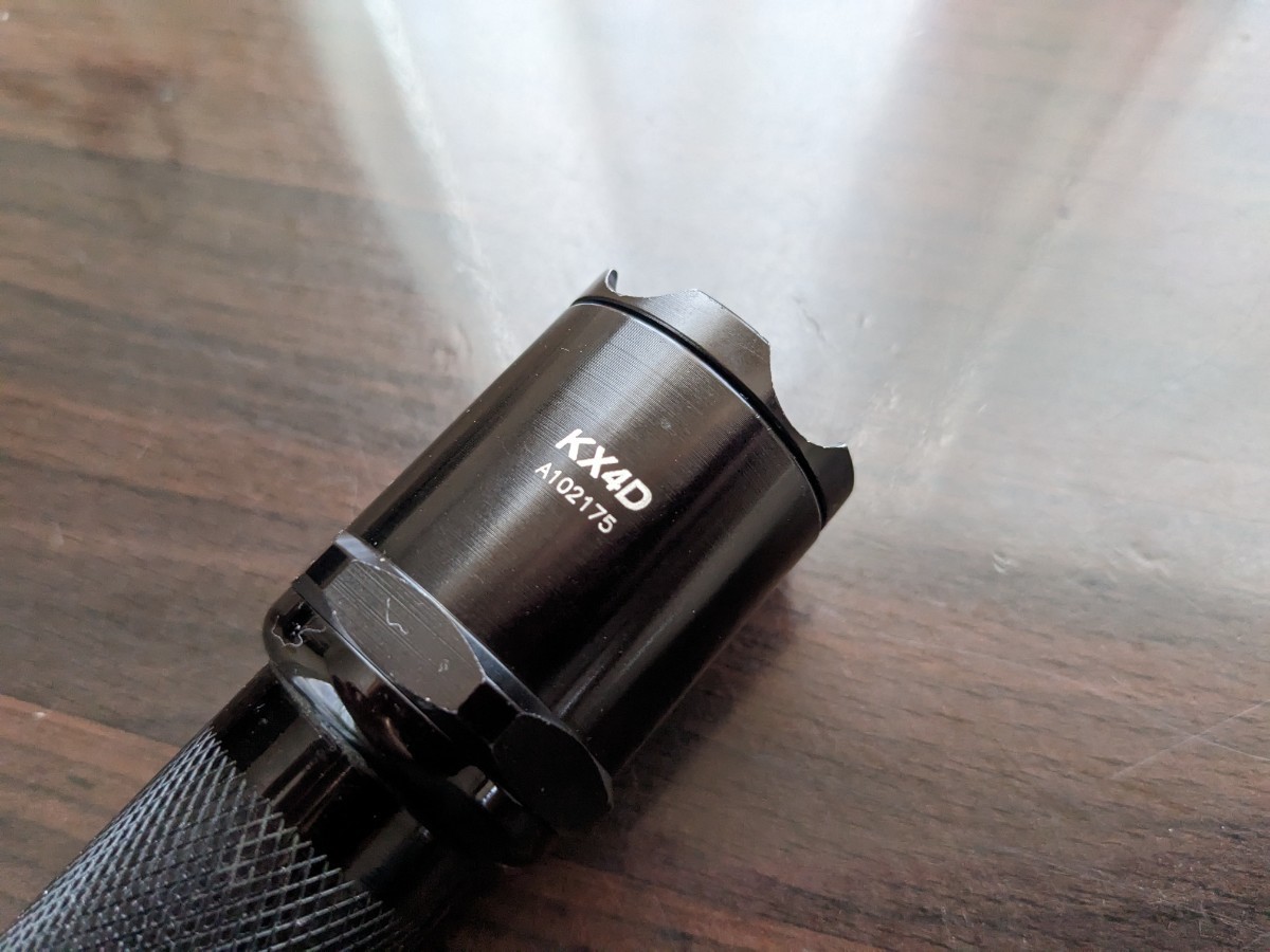 SUREFIRE KX4D-LEDヘッド ストライクベゼル 旧 レーザープロダクト 6P