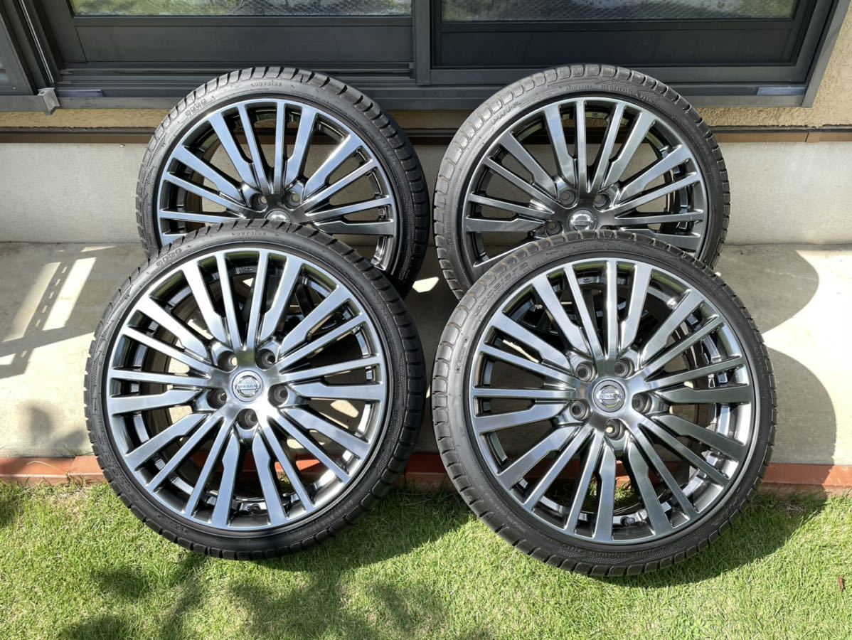 日産 E52エルグランド 後期アーバンクロム タイヤホイール4本セット