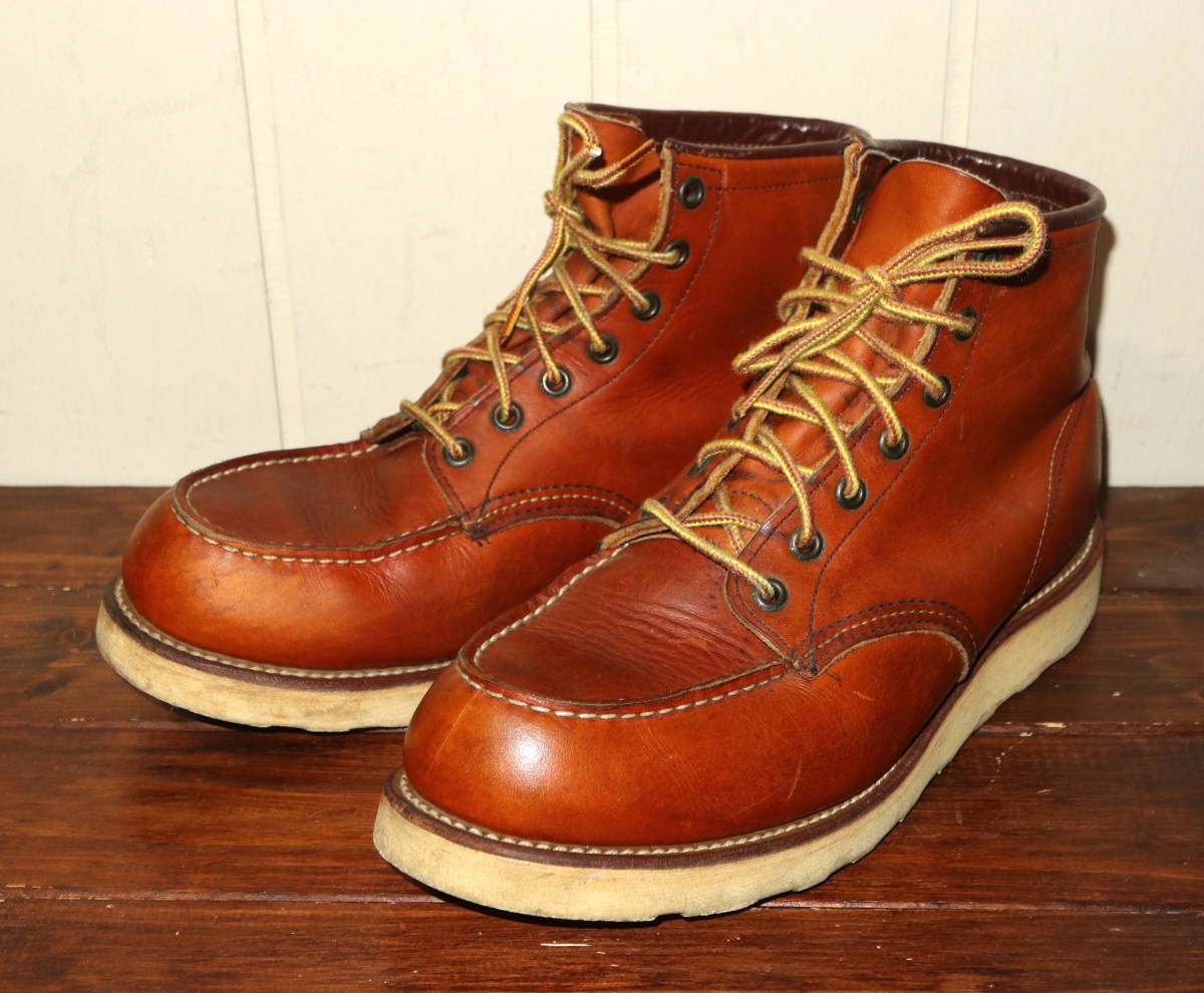 レッドウィング アイリッシュセッター 875 縦羽タグ 90's 9E 27cm 90年代 縦羽タグ RED WING レッドウィング 875 アイリッシュセッター