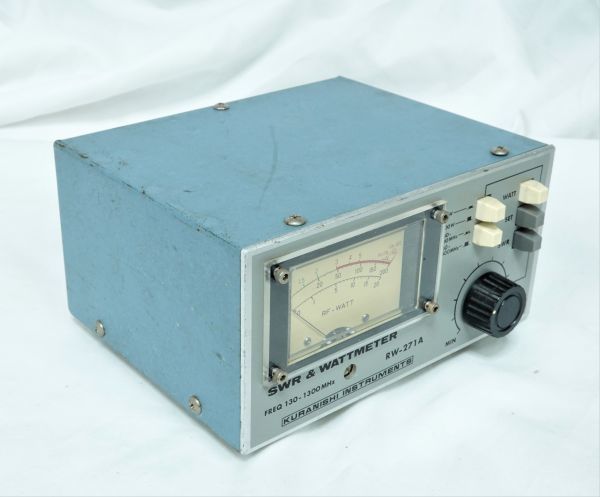 Yahoo!オークション クラニシ RW-271A SWR＆パワー計 通過型電力計 130