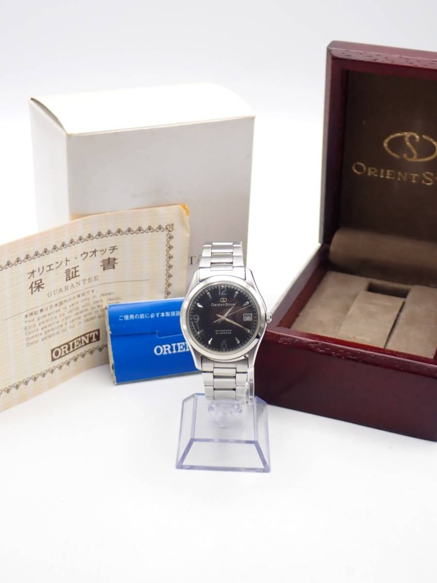 1円 ORIENT STAR オリエントスター 自動巻き メンズ腕時計 597302-70