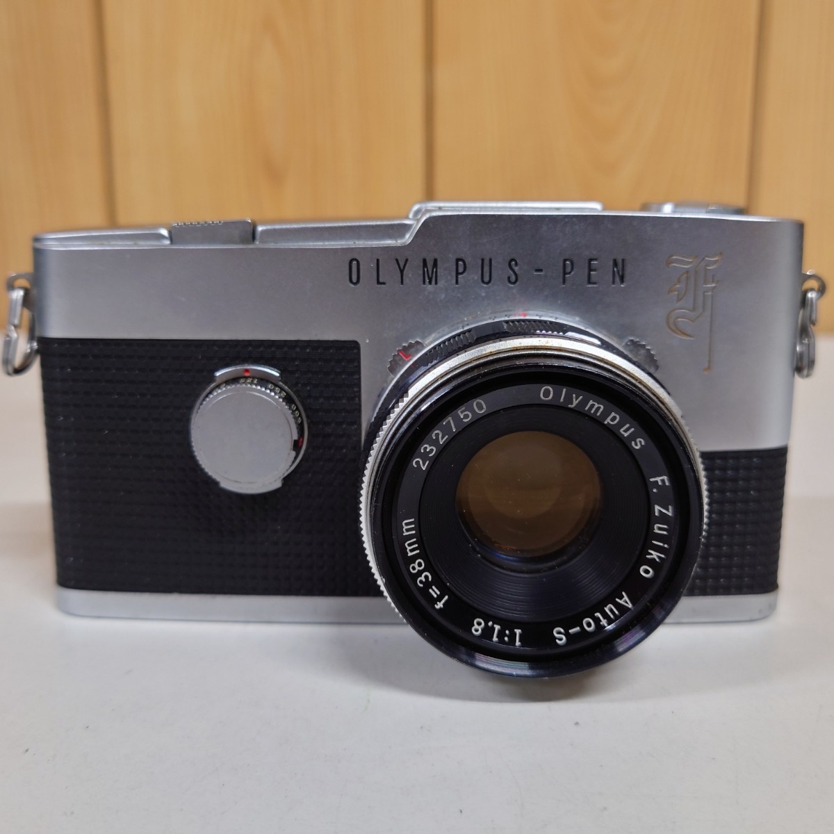 1円~【動作未確認】オリンパス OLYMPUS PEN-F F.Zuiko Auto-S 1:1.8 f=