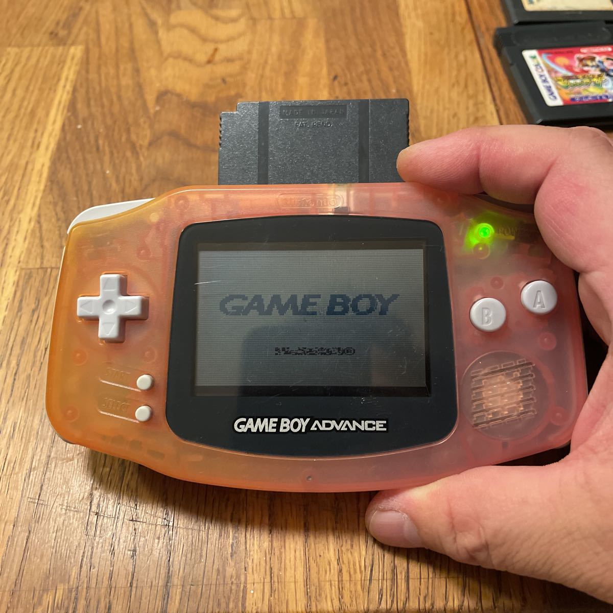 ゲームボーイアドバンス オレンジ （動作品 美品 ゲームボーイ 