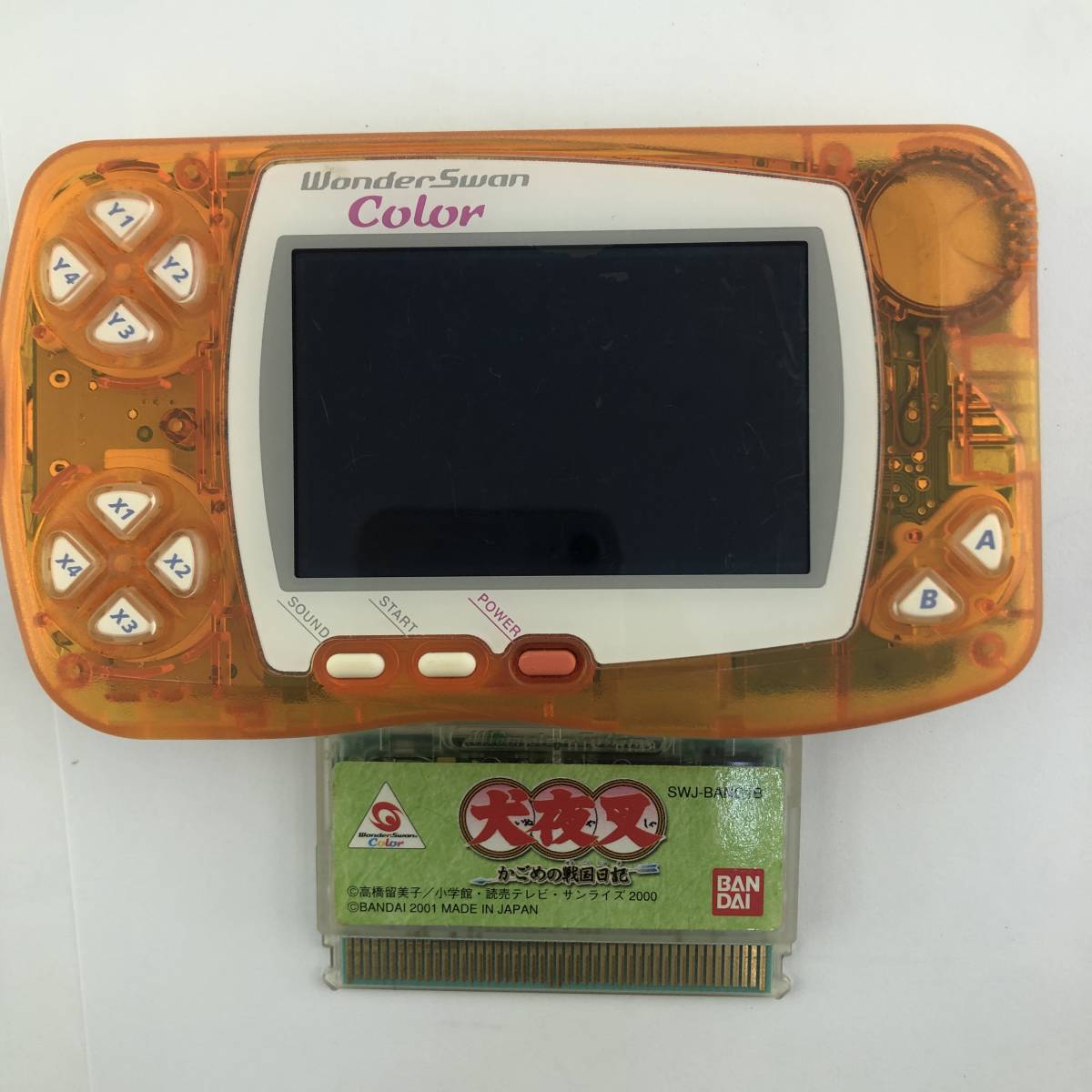 1円～【動作確認済】ワンダースワンカラー本体（WSC-001/クリスタル 