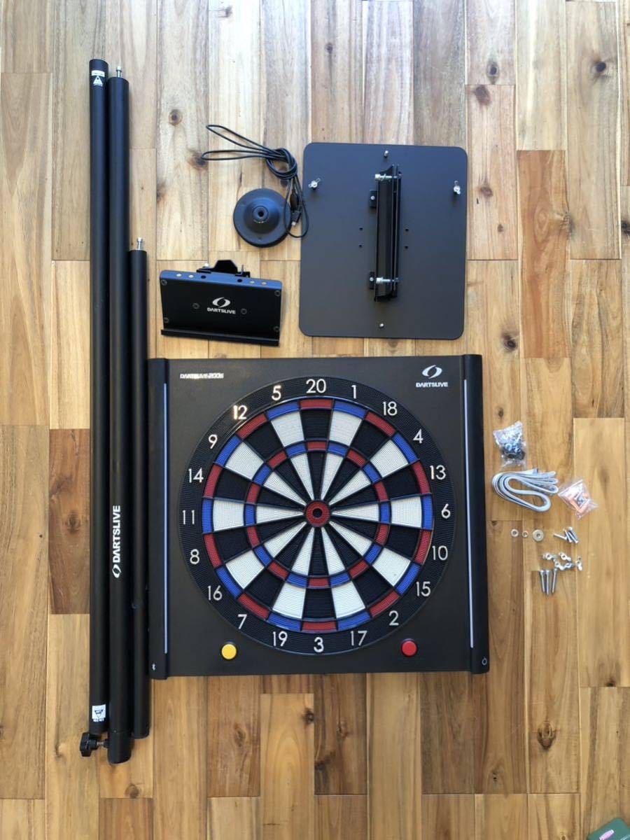 即決　送料無料　DARTSLIVE 200S ダーツボード ダーツライブ Bluetooth 家庭用 ポールセット