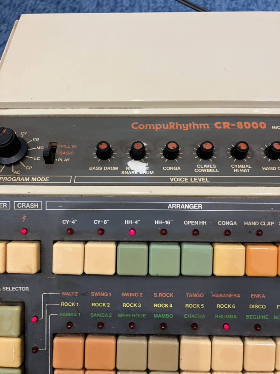 Roland CompuRhythm CR-5000 動作確認済 縫い込み