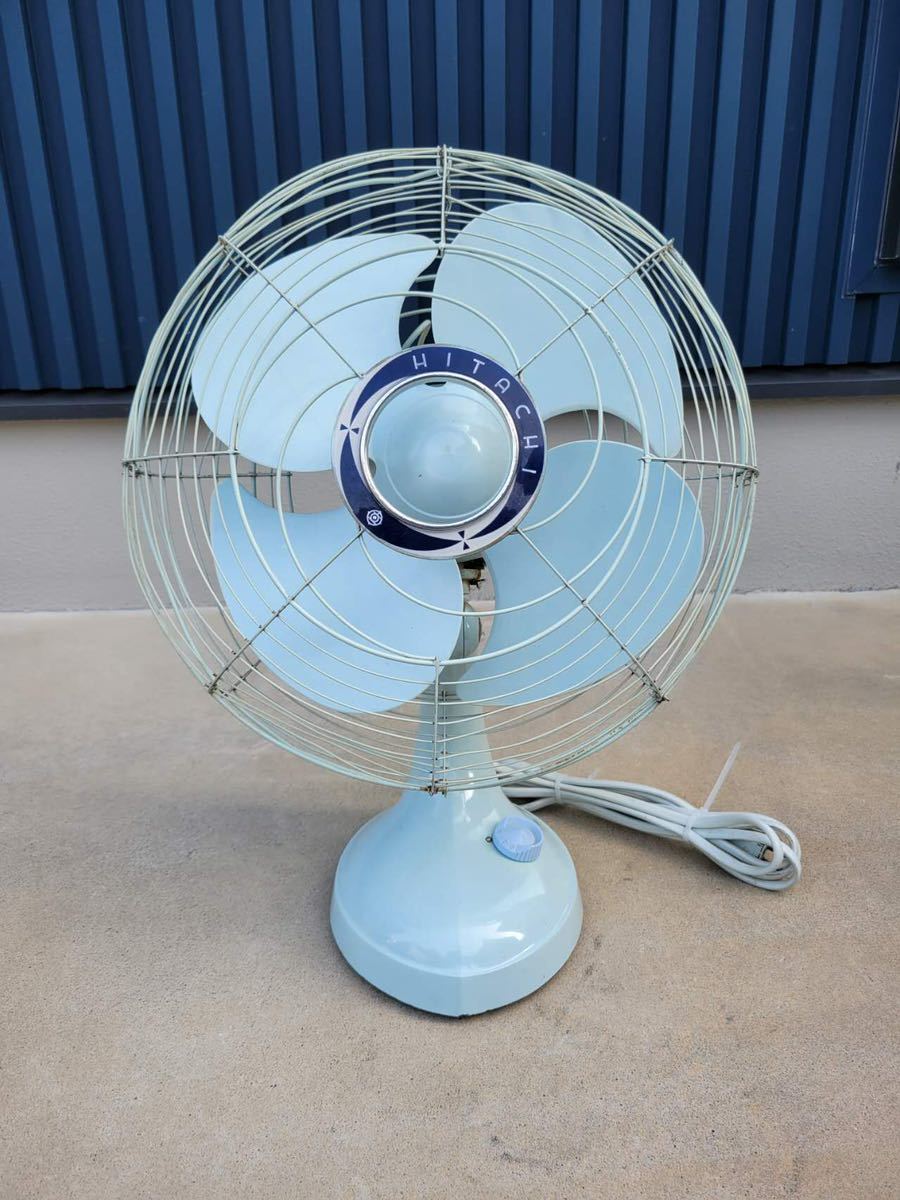 HITACHI S-678 日立 扇風機 昭和レトロ 動作確認済み 希少 STAND FAN 