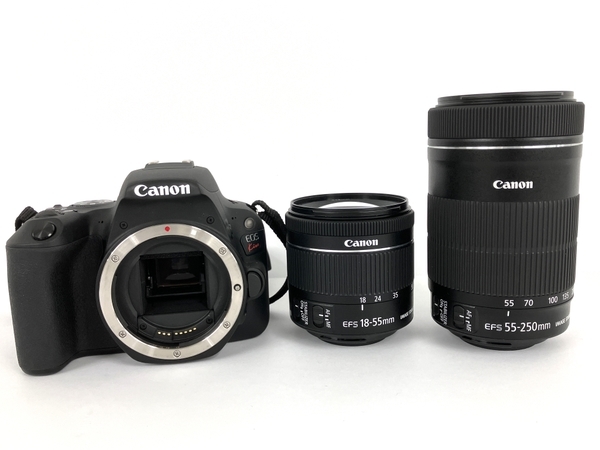 Canon EOS kiss X9 EFS 18-55mm 55-250mm ダブルレンズキット カメラ
