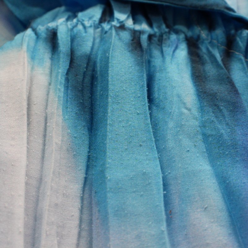 イッセイミヤケ ISSEY MIYAKE グラデーションプリーツブラウス 3