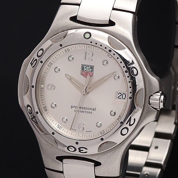 1円 稼働 良品 タグホイヤー QZ WL1114-0 キリウム プロフェッショナル