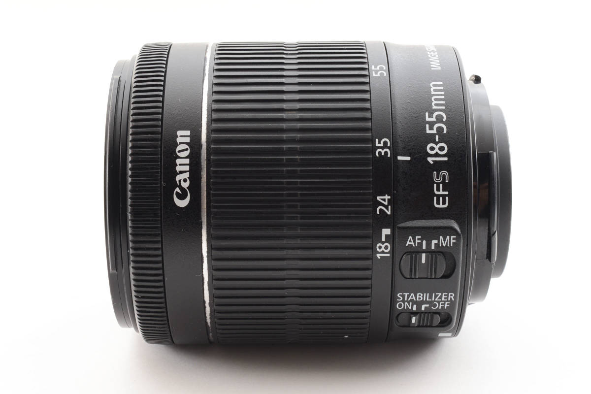 訳あり品 キャノン CANON EF-S 18-55mm F3.5-5.6 IS STM ♯A4133 