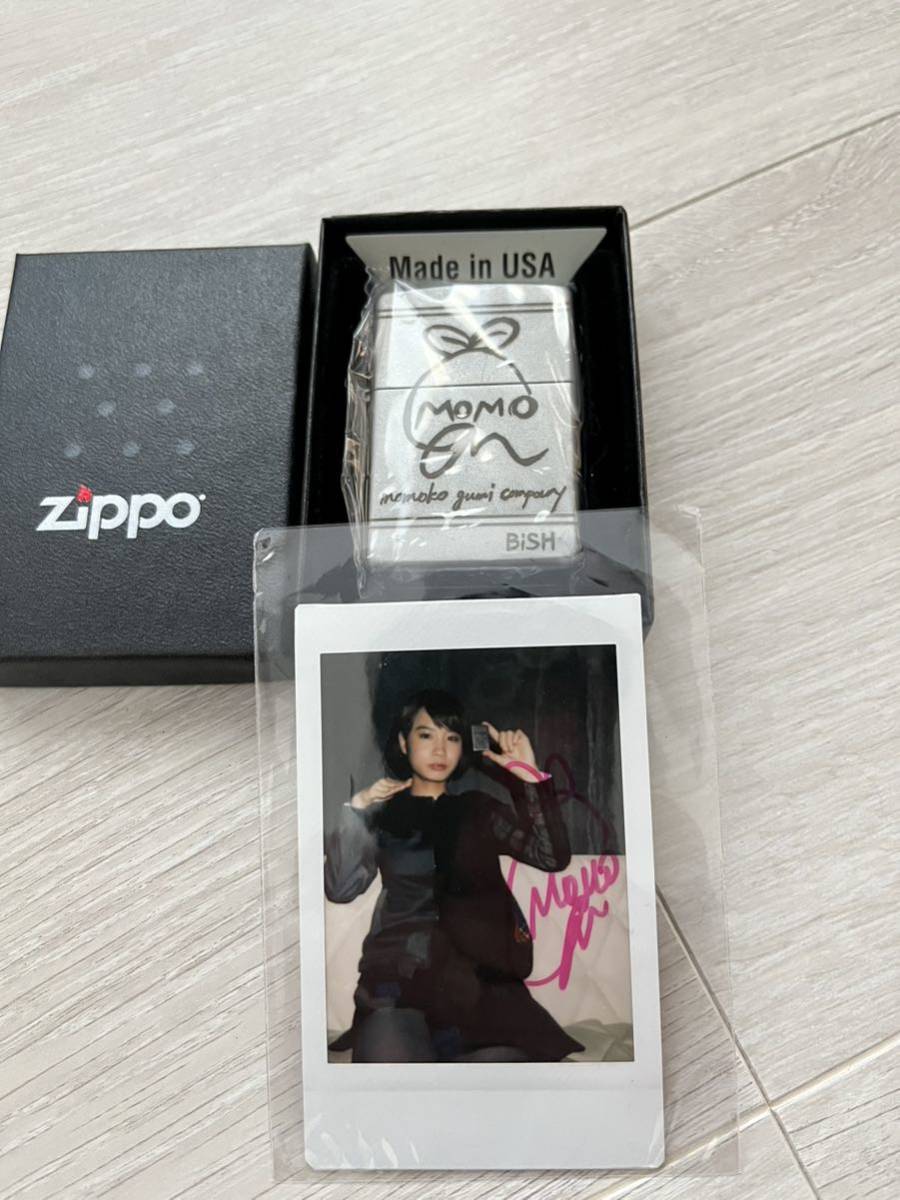 BiSH モモコグミカンパニー : zippo サイン入り ZIPPO 完全予約販売