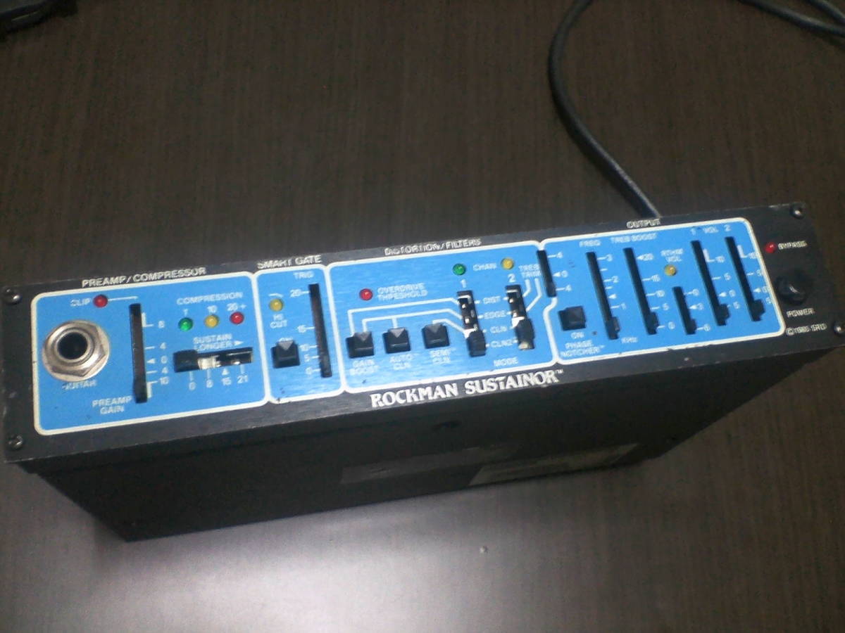 ROCKMAN　SUSTAINOR　MODEL　200　Double　IC　シリアルSP２１～　モリダイラ１００V　送料込み