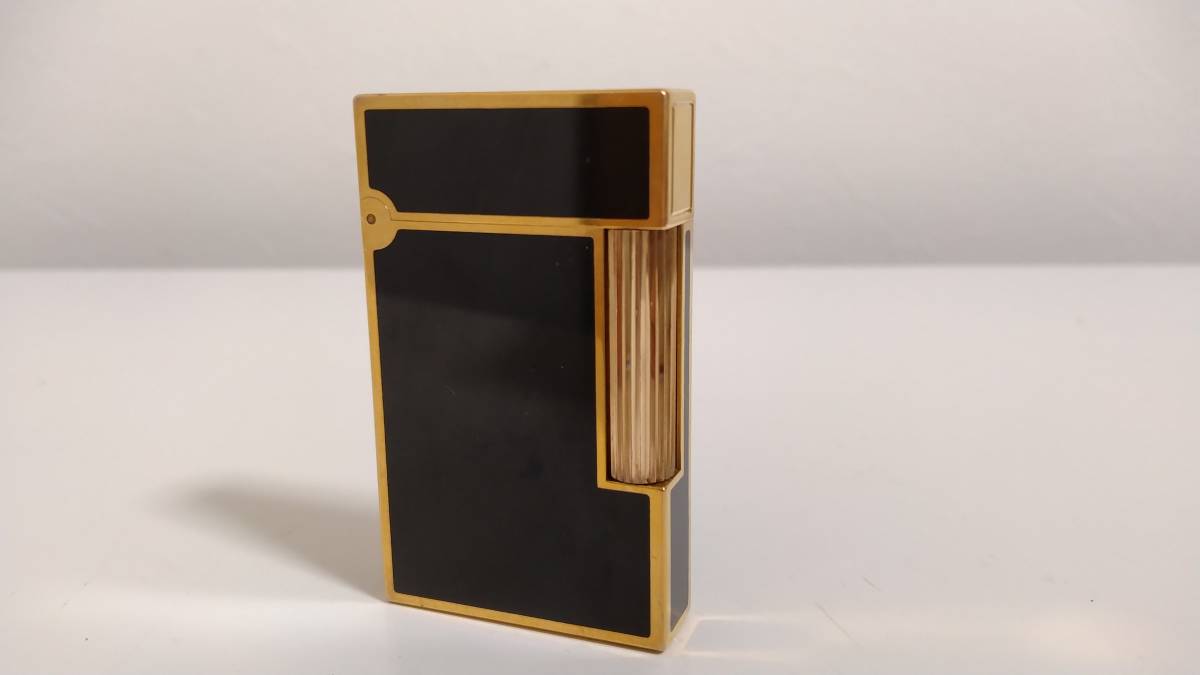 S.T.Dupont デュポン ゴールド×ブラック デュポン ライター ゴールド
