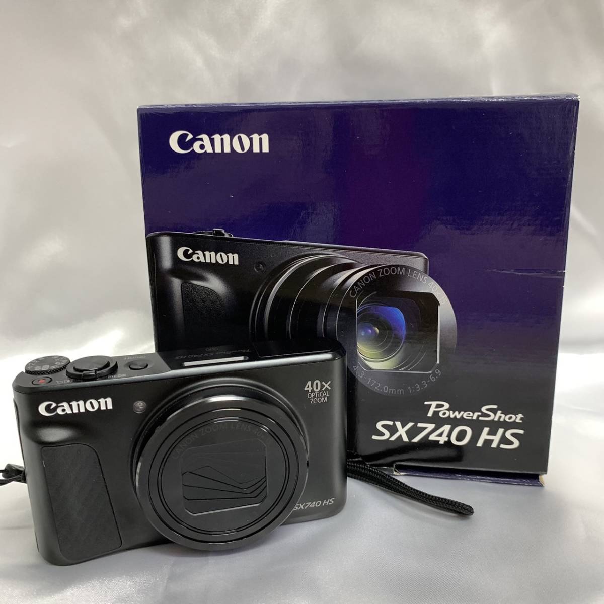 美品【Canon キヤノン】PowerShot SX740 HS コンパクトデジタルカメラ 