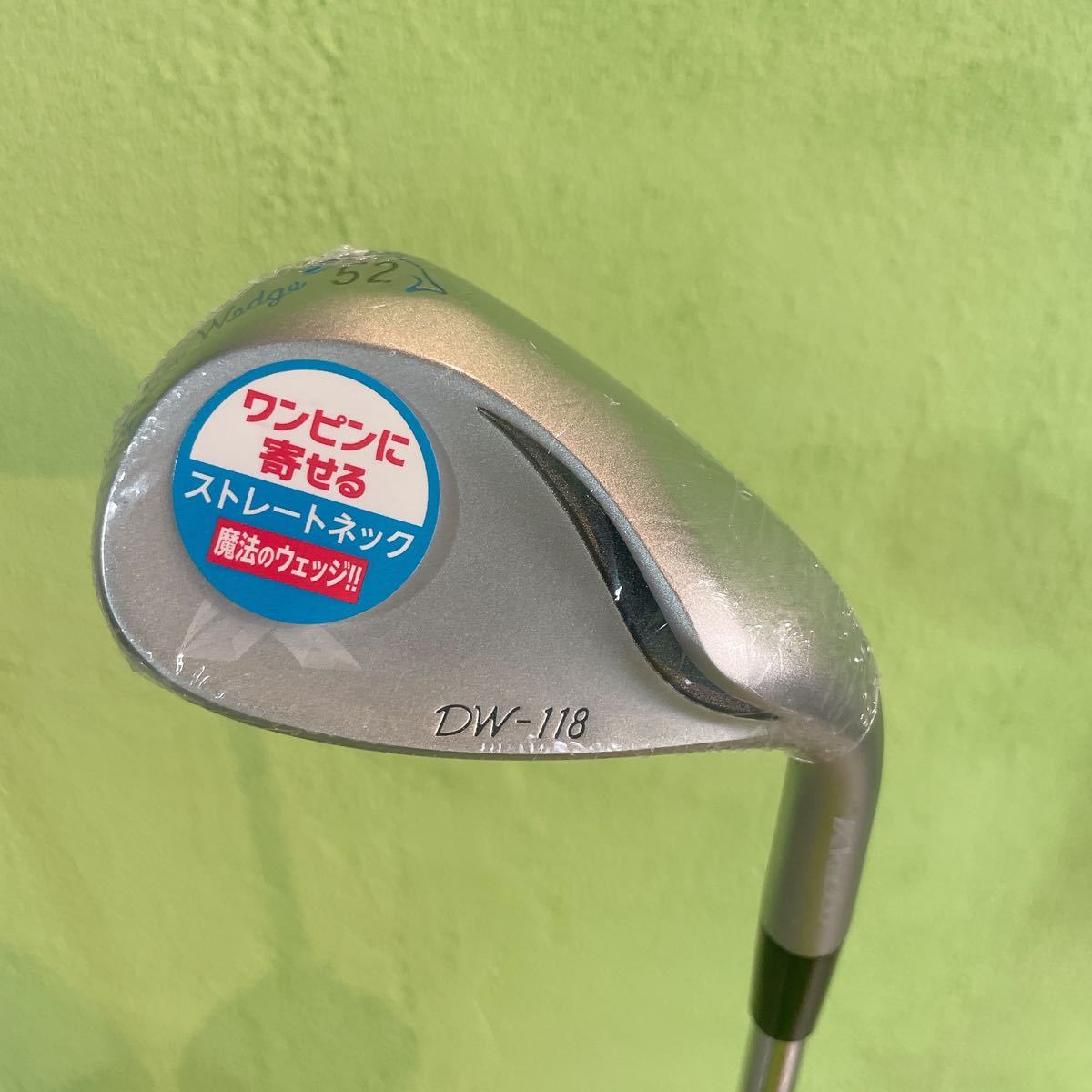 キャスコ ドルフィンウェッジ 52° DW-118 スチールシャフトS 右 美品