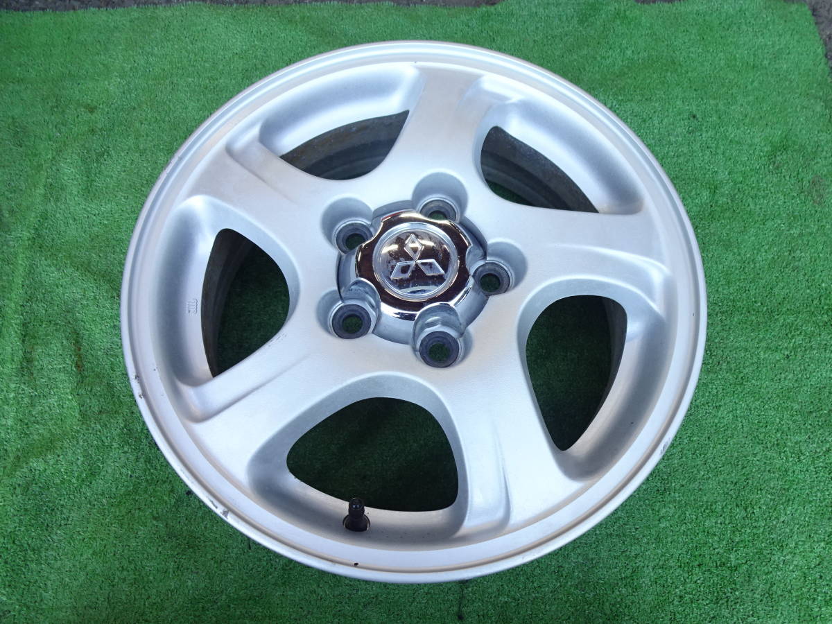 三菱 パジェロミニ H58A 純正 アルミホイール 15インチ 1本 15×5.5J+46 