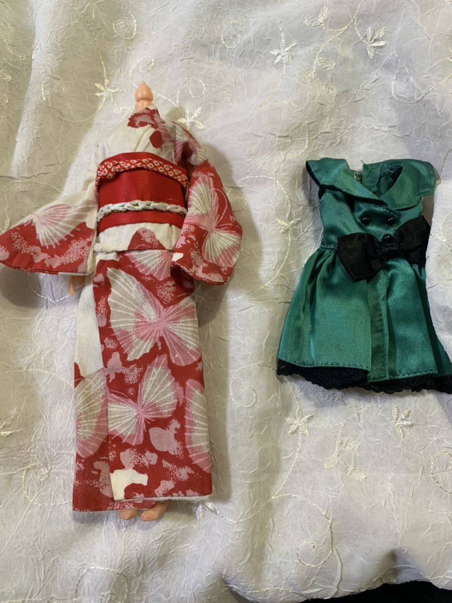 ダッコ刺繍タグ　初代リカちゃん着物セット ダッコ刺繍タグ初代リカちゃん着物セット