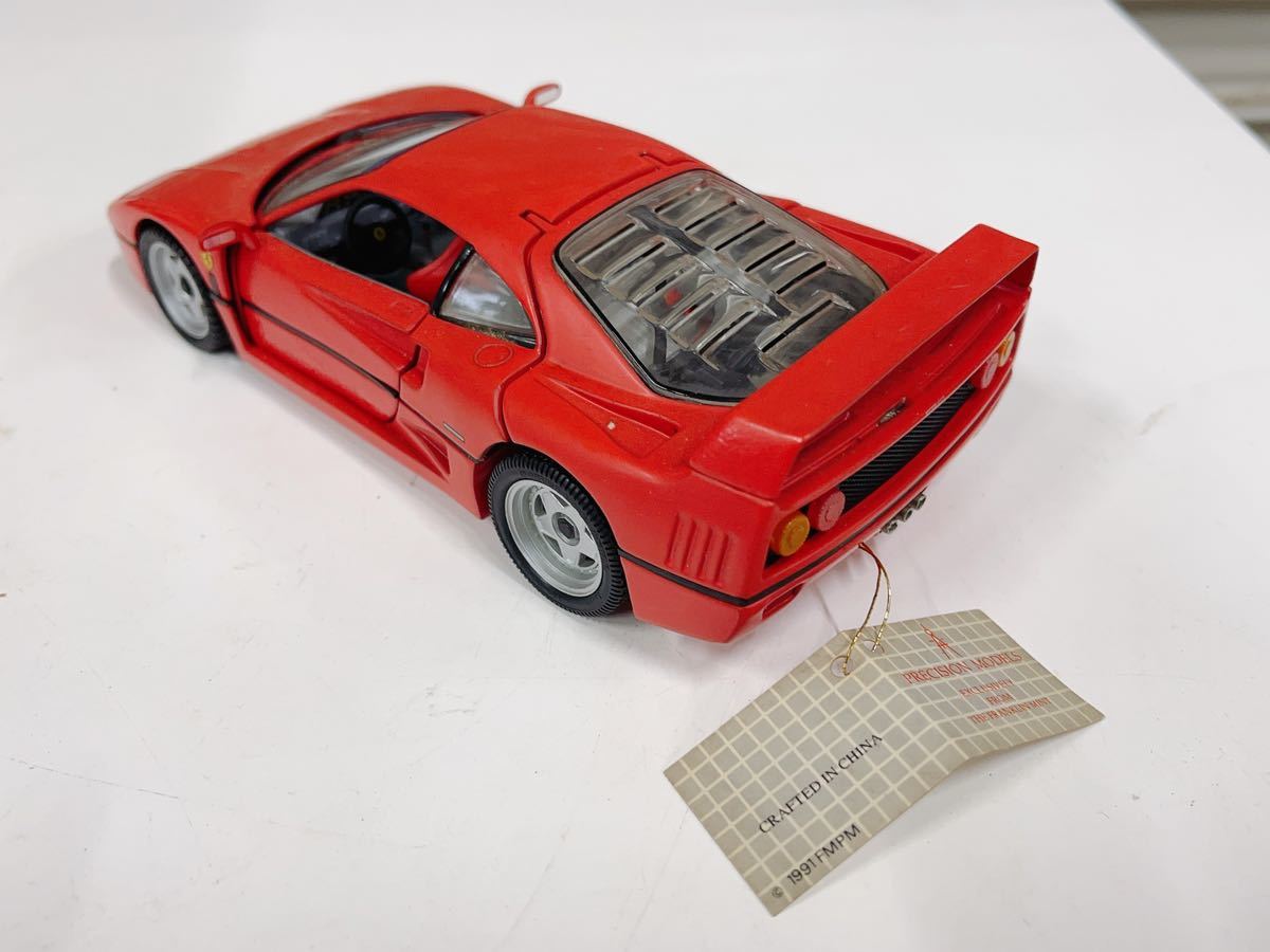 1991 フランクリンミント 1/24 フェラーリ F40 ミニカー 【公式通販】