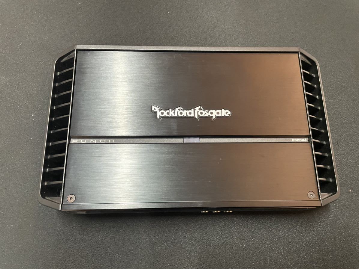 ジャンク P600×4 ロックフォード パワーアンプ 4ch イース 正規品