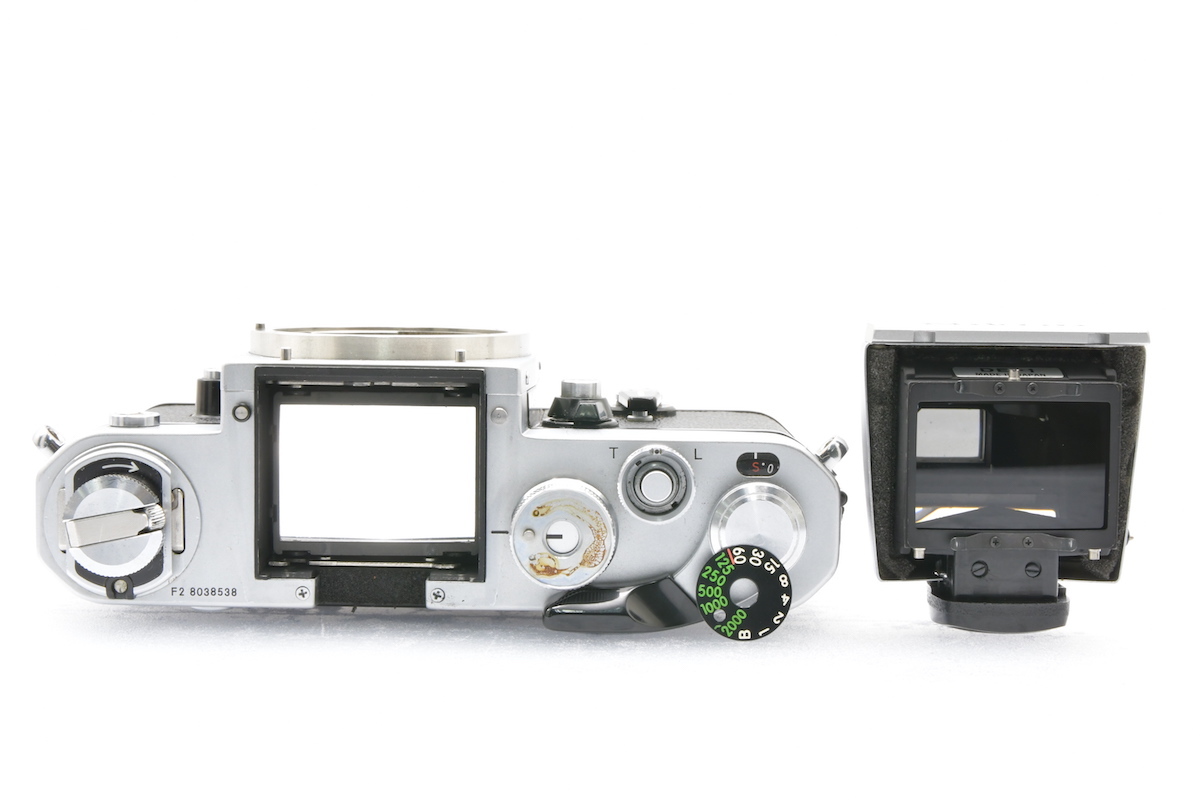 Nikon F2 アイレベル 803万台 ボディ + MD-2 + MB-1 ニコン フィルム 