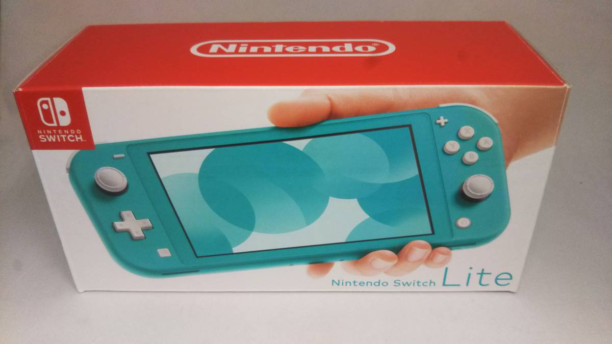 1円スタート ニンテンドースイッチ ライト Lite ターコイズ 本体 動作 