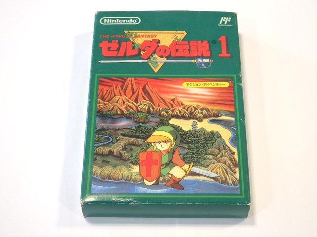 ☆ FC ファミコン ゼルダの伝説1 初代 箱説付き ファミリー 