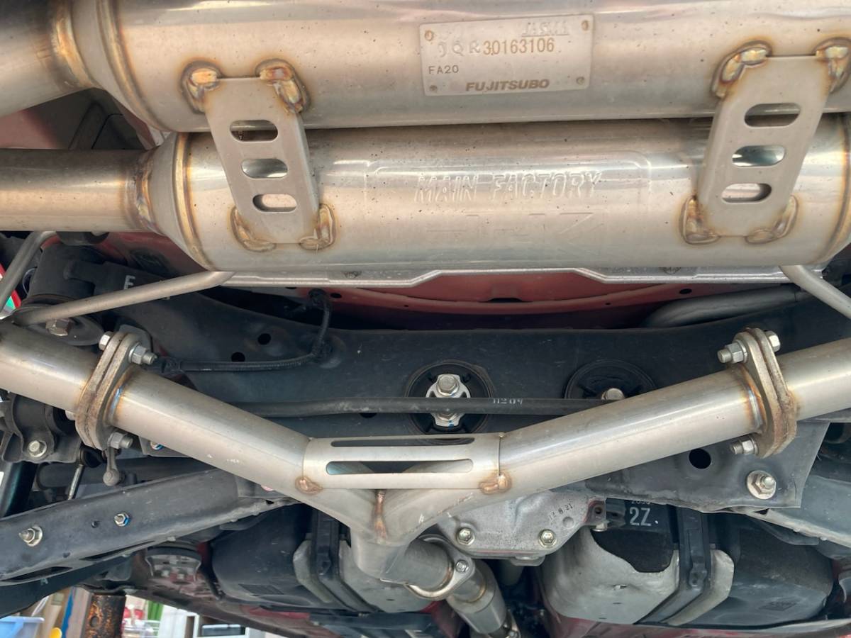 商品手渡し希望 フジツボ マフラー A-RM+c カーボンモデル？ トヨタ 86 