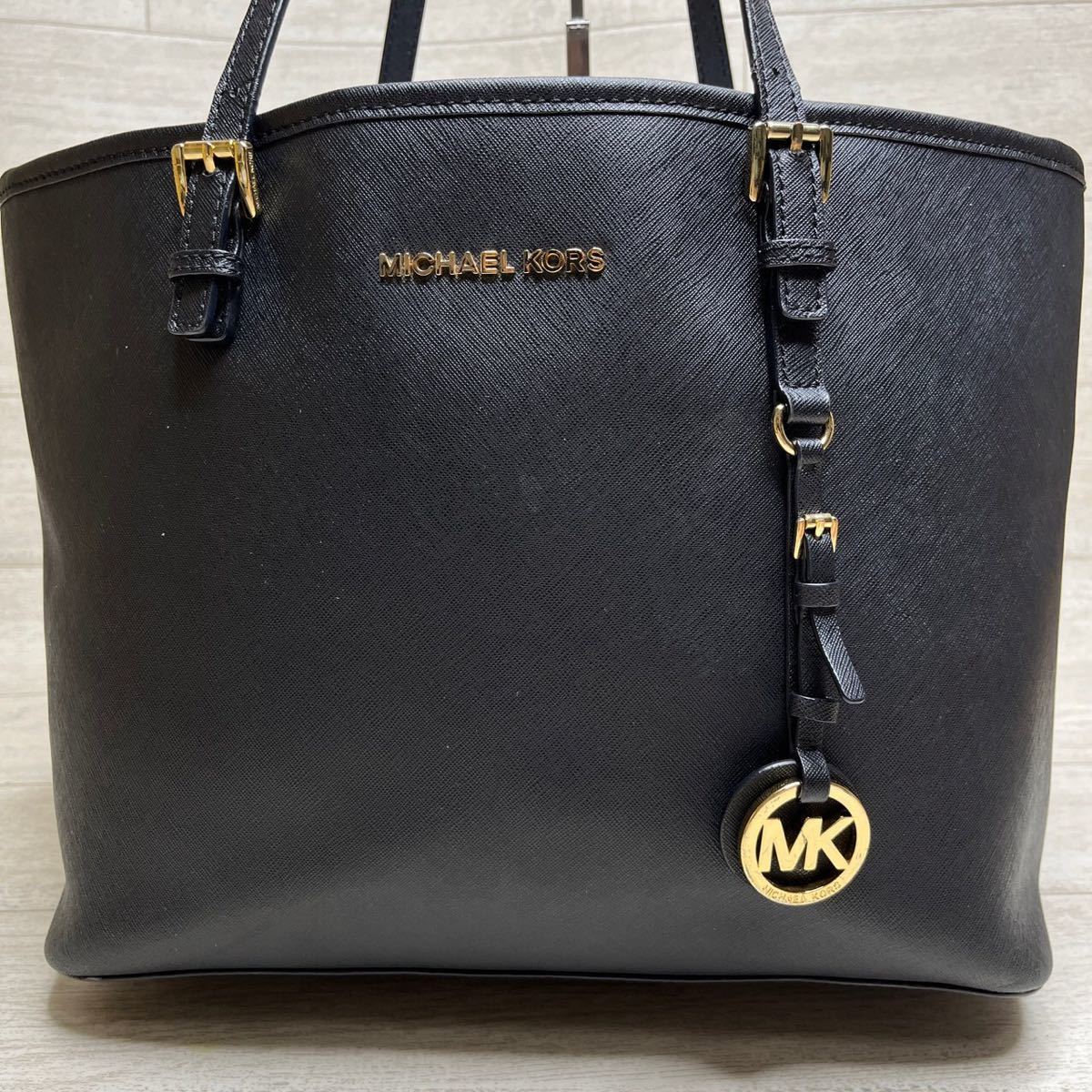 レディース 【美品】マイケルコース レザー トートバッグ ショルダー 