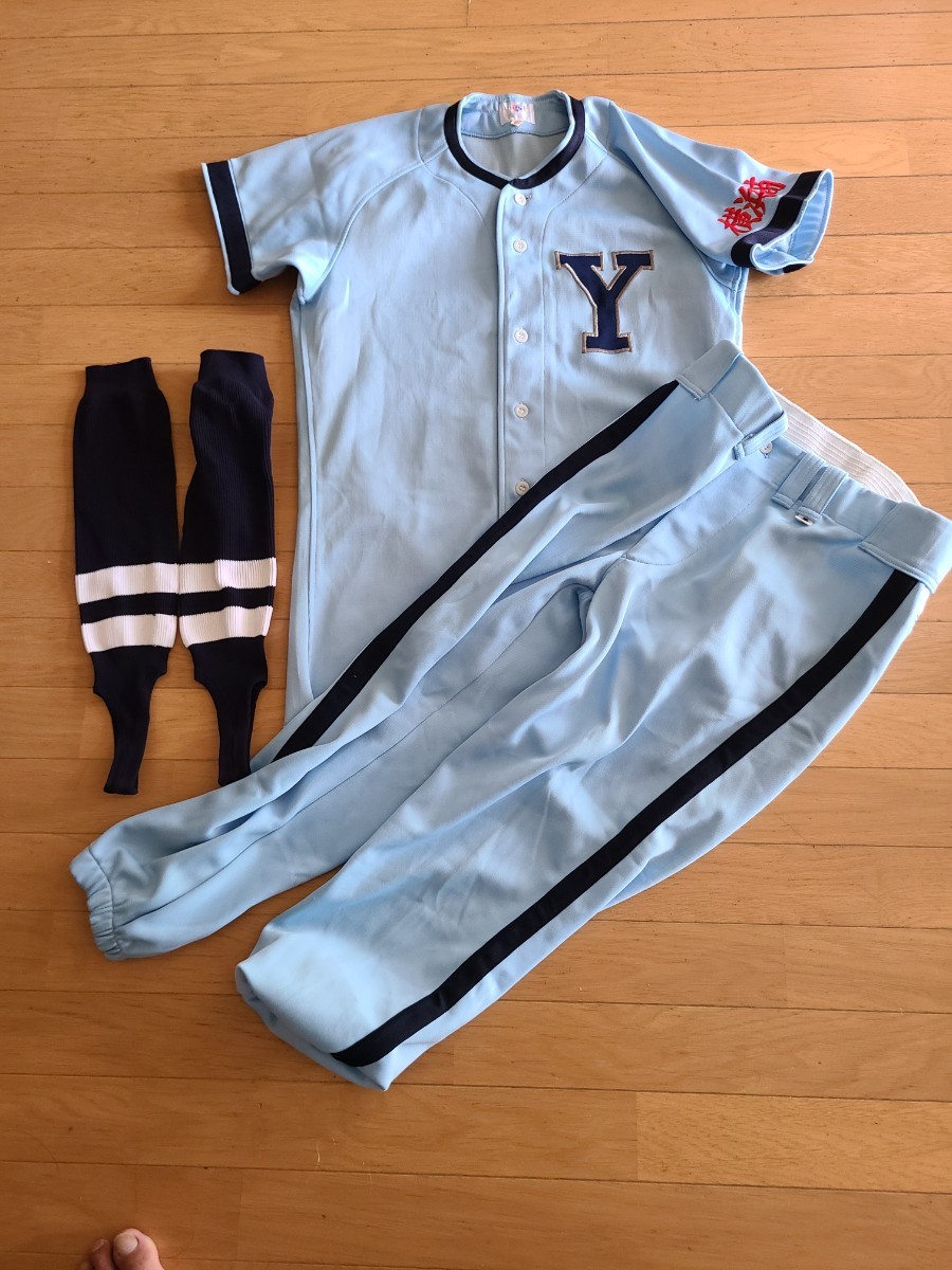 横浜商業高校 ユニフォーム Y校 : スポーツ＆アウトドア 正真正銘