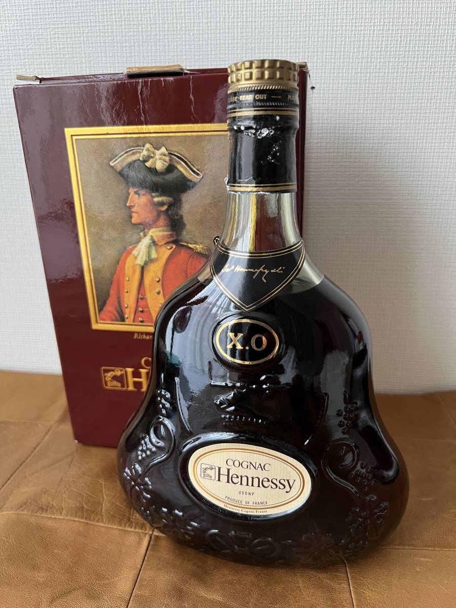 ジャズ ヘネシー XO☆コニャック☆グリーン☆ブランデー☆未開栓☆古酒