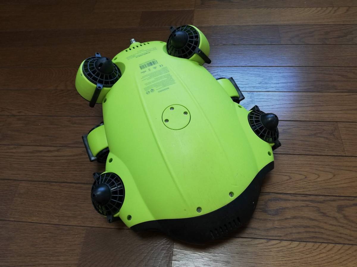 【中古】水中ドローン QYSEA FIFISH V6 スラスタープロテクター付き（完動品）