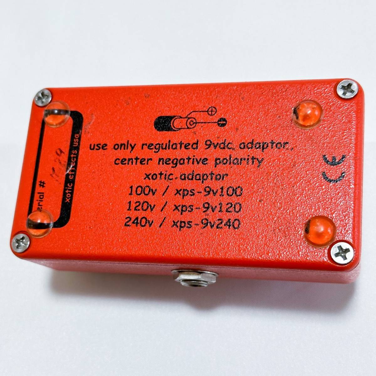 送料無料】手書きシリアル 4桁 初期型 Xotic BB preamp 完動品