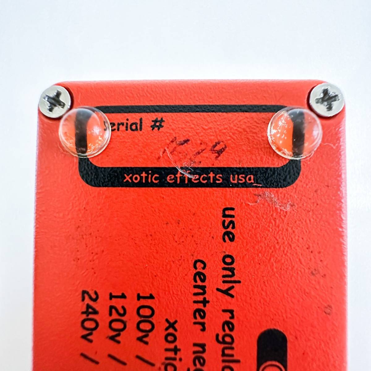 送料無料】手書きシリアル 4桁 初期型 Xotic BB preamp 完動品