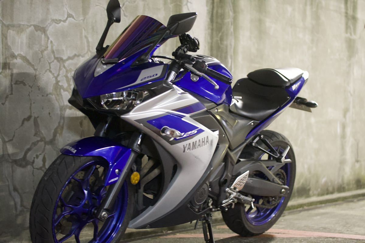 格安】YAMAHA YZF-R25 機関良好 実働 バイク オートバイ アクセスして