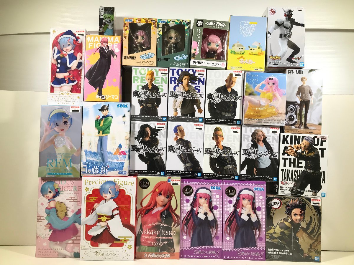 低価，新品 2 アニメ フィギュア SPY&times;FAMILY 東リベ 鬼滅の刃 名探偵コナン 五等分の花嫁 レム 工藤新一 ロイド アーニャ 稀咲鉄太 他(コミック、アニメ)｜売買されたオークション情報、yahooの商品情報 その他