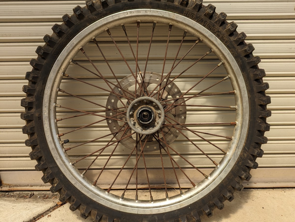 kdx125 2026年最新Yahoo!オークション ホイールの中古品・新品 KDX125