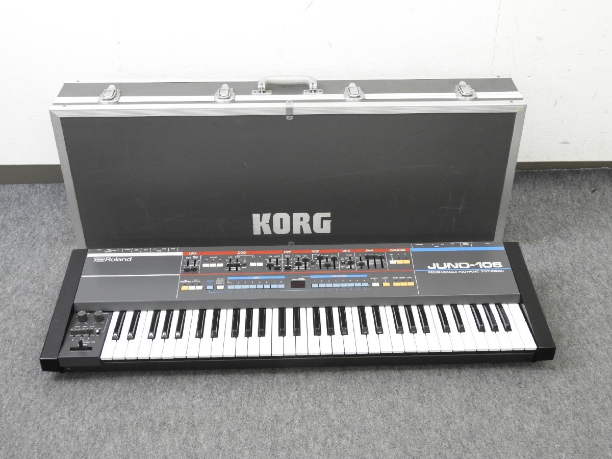 Roland JUNO-106 - 歴史的なシンセサイザー「JUNO」が JUNO-106系 