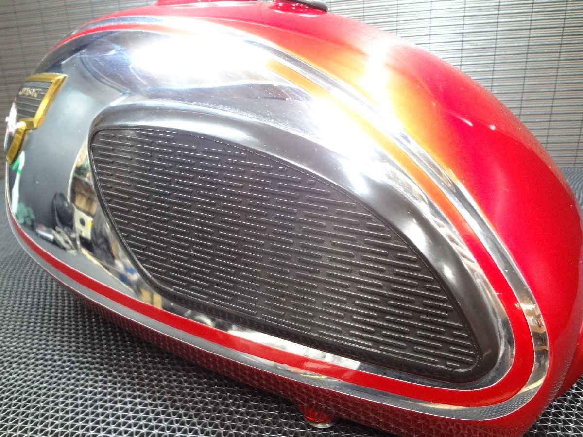 カワサキ W1S メッキガソリン燃料タンク 美品（実動車より W1