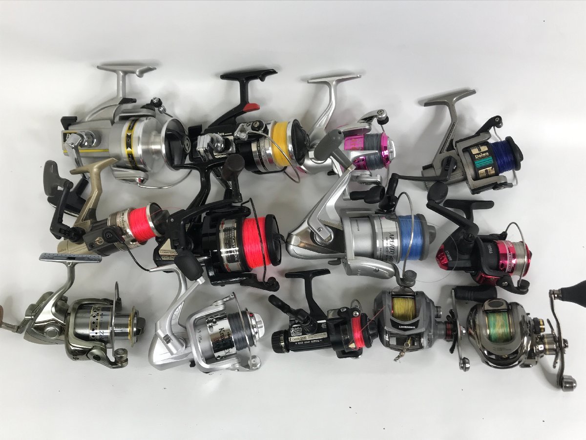 ダイワ　シマノ　リールまとめ売り 1円～ DAIWA SHIMANO 他 リール 13個まとめ スピニングリール ベイト