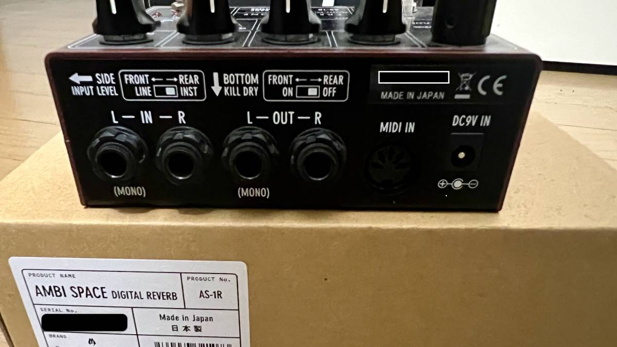 中古品】Free The Tone AMBI SPACE / AS-1R DIGITAL REVERB Tone Free
