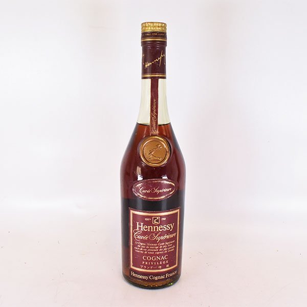 古酒Hennessy CUVEE 未開栓 古酒 Hennessy ヘネシー Cuvee Superieure