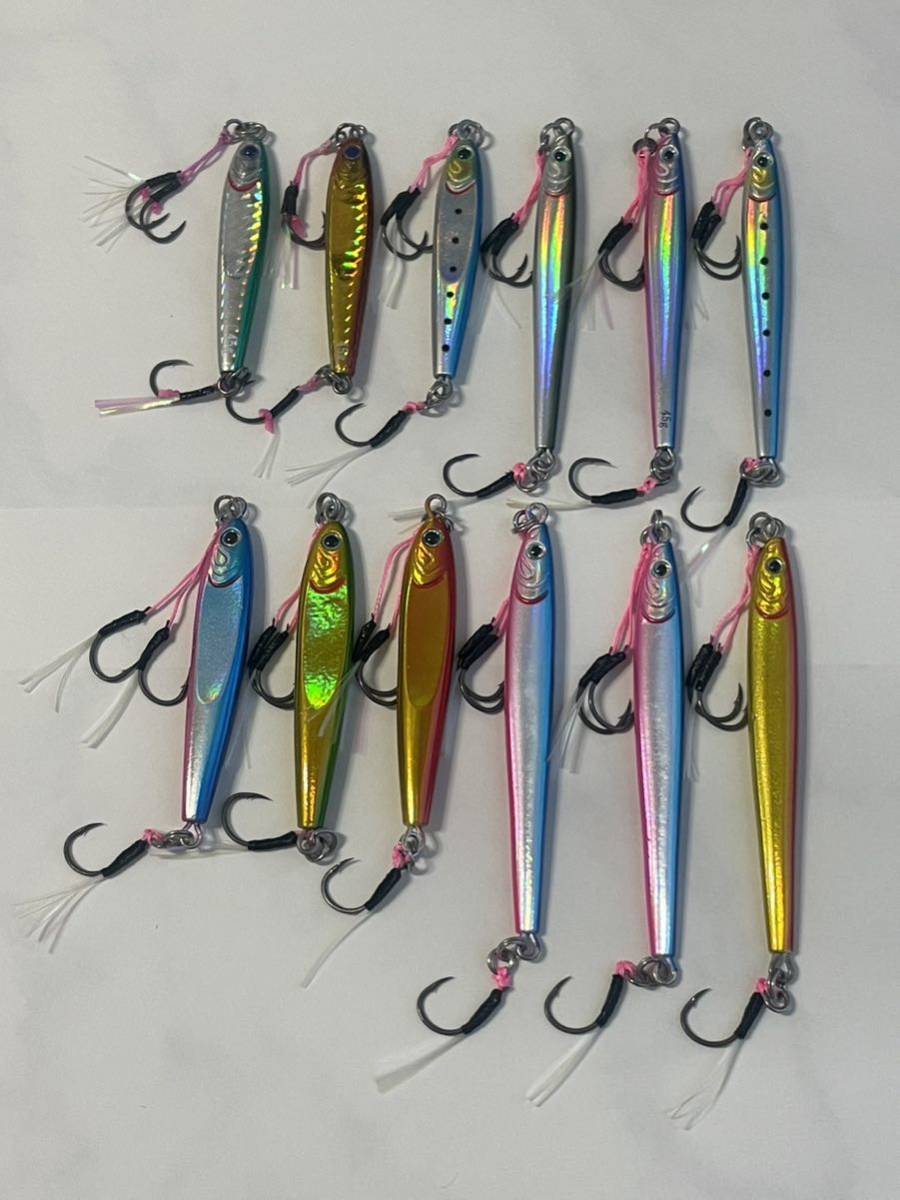  TGベイトSLJ45g&times;3本 TGベイトスリムSLJ 45g&times;3本 TGベイトSLJ 60g&times;3本 TGベイトスリムSLJ 60g&times;3本(メタルジグ)｜売買されたオークション情報、yahooの商品情報をアーカイブ公開 - オーク 海水