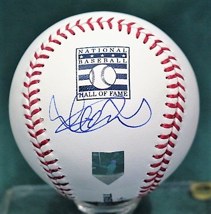 MS】緊急入荷！イチロー直筆サイン米国野球殿堂ロゴ入りMLB公式ボール