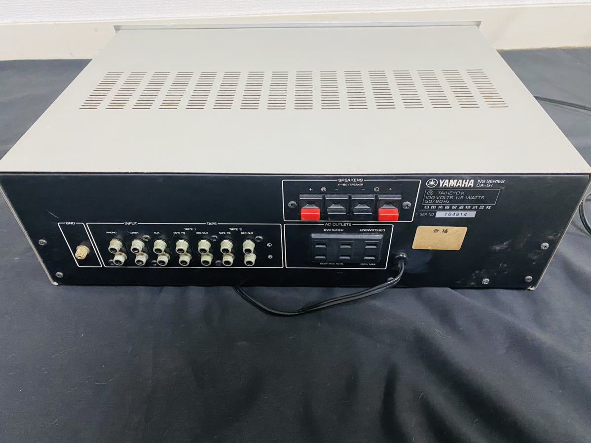 爆買い，限定SALE ヤマハ YAMAHA CA-G1 プリメインアンプ 現状品