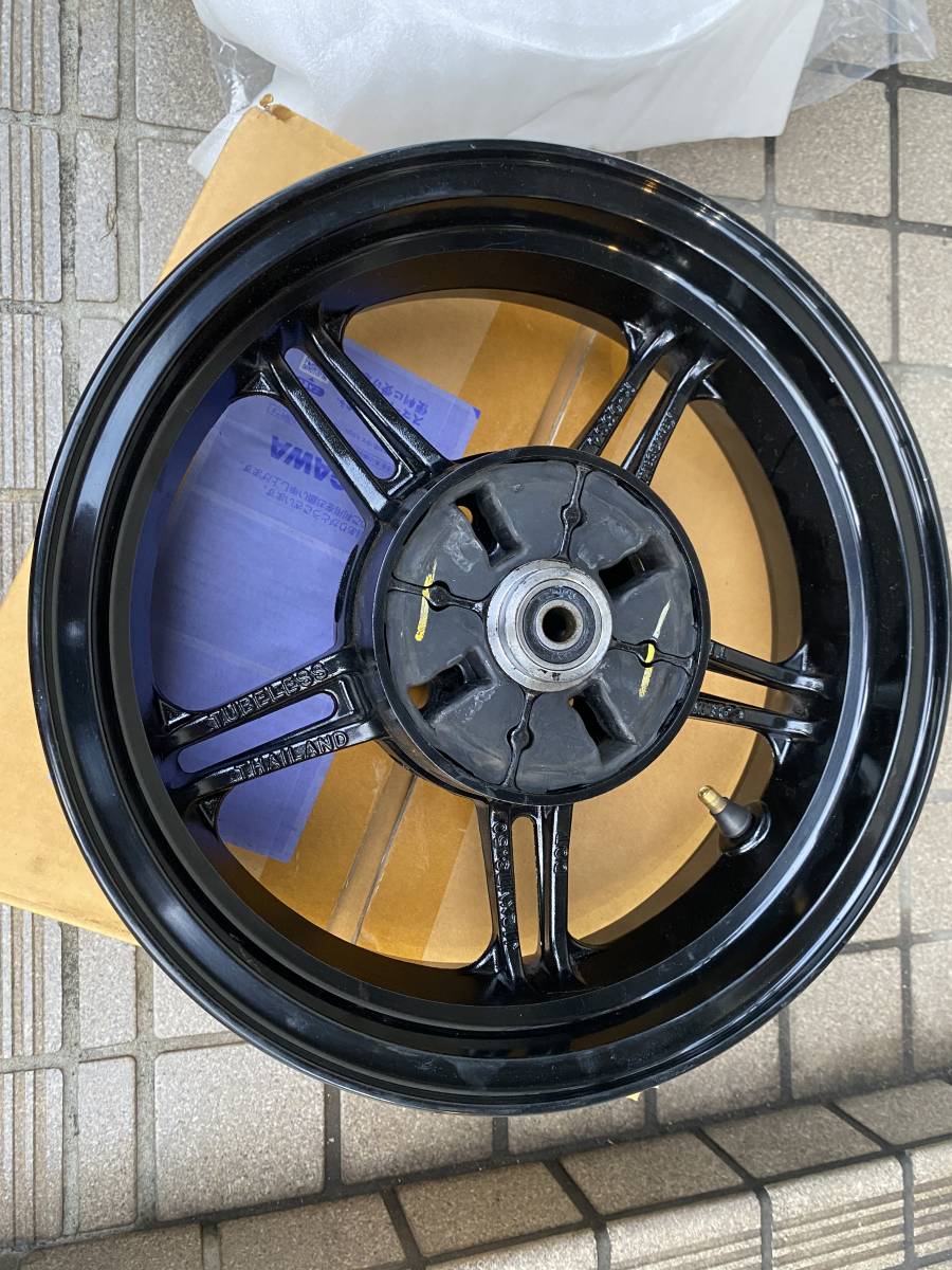 カワサキZ125 PROホイール前後セットディスク付