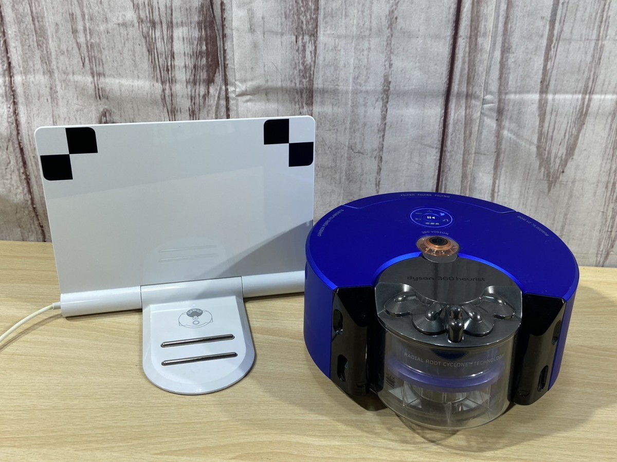ジャンク dyson 360 heurist ダイソン ロボット掃除機 充電器付き