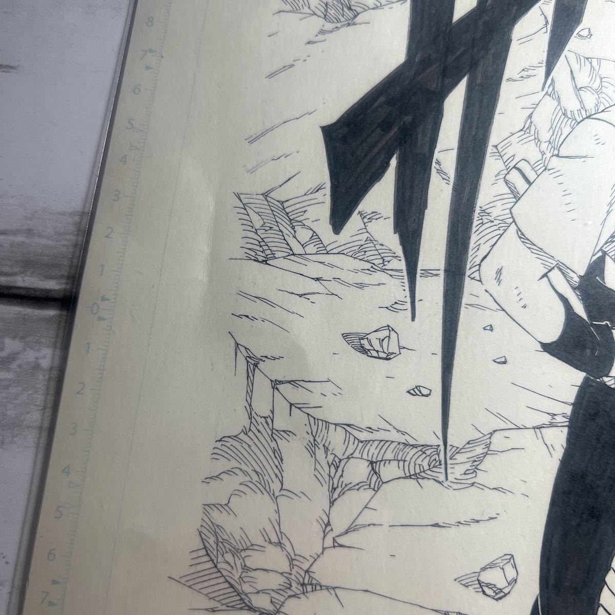 ナルト 複製原稿 2枚セット ジャンプ展 NARUTO 複製原画 Character