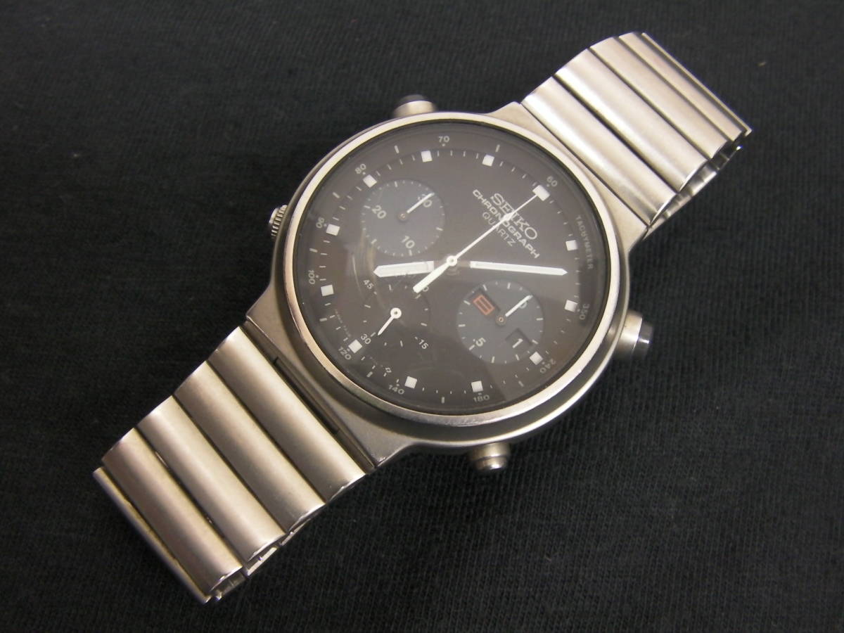 SEIKO セイコー クロノグラフ メンズ スピードマスター 7A38-7110 