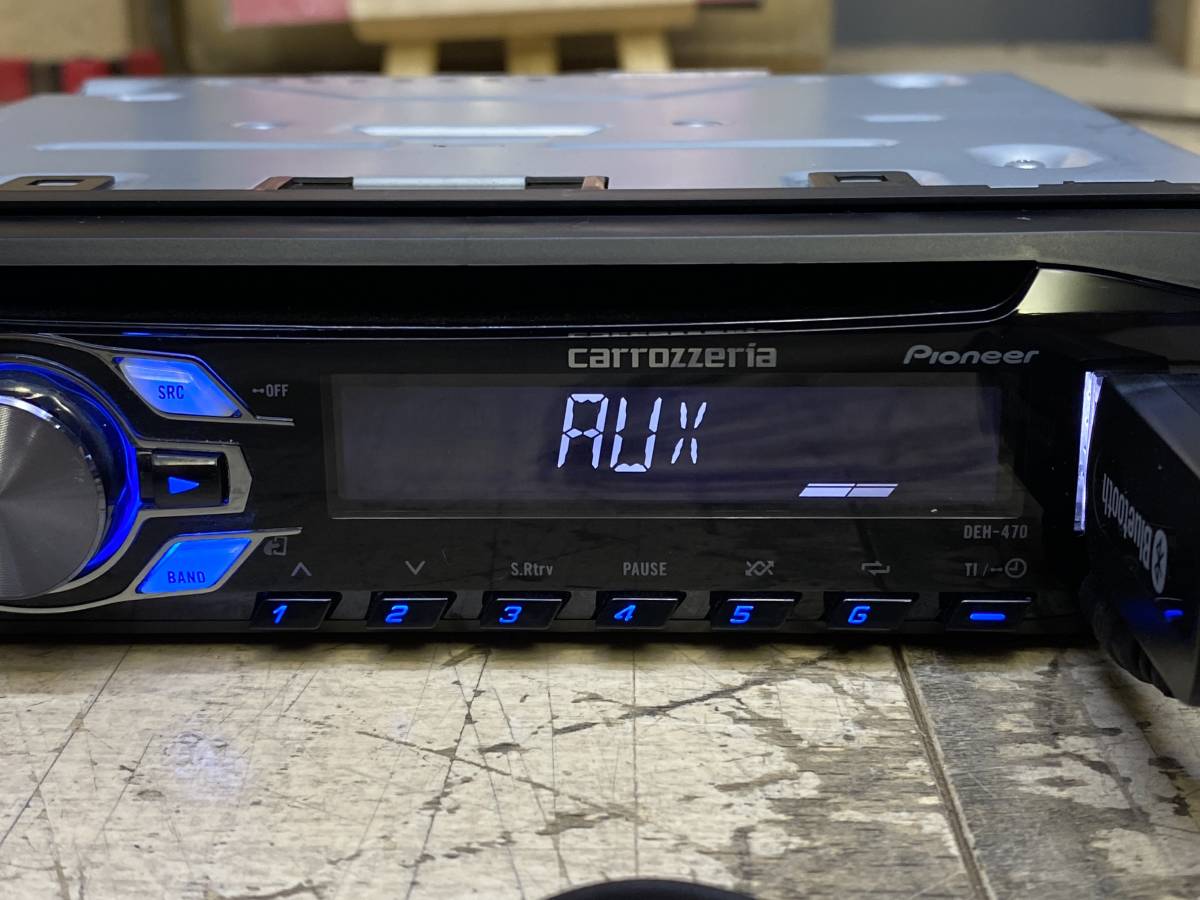 動作保証有り！Bluetoothユニット付き！Bluetooth聴けます☆USB，AUX 